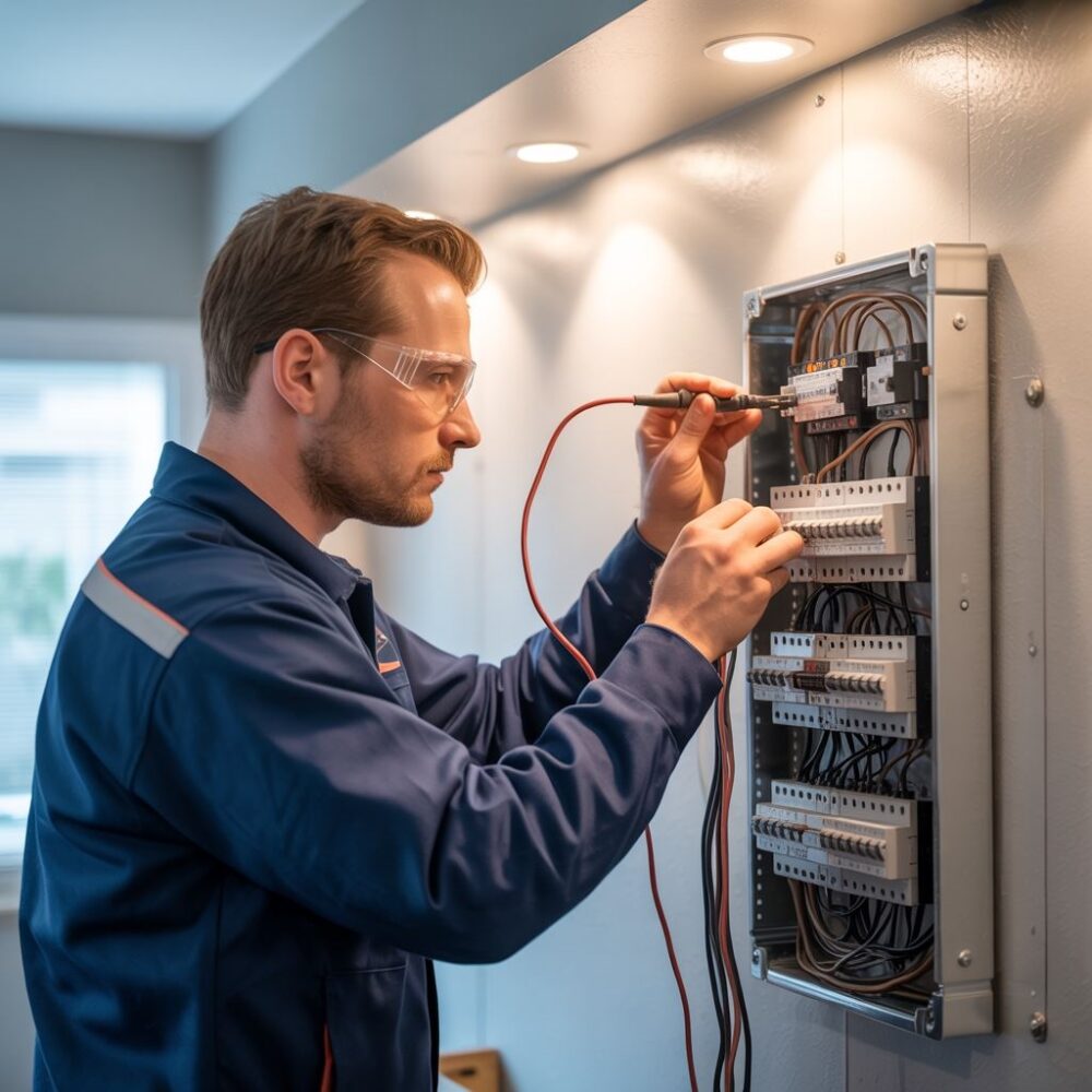 Bezpieczne okablowanie rozdzielnicy