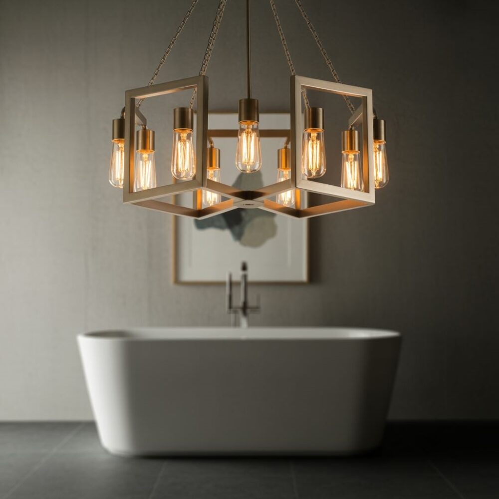 Dekoracyjny żyrandol