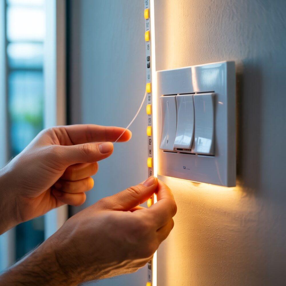 Instalacja oświetlenia LED