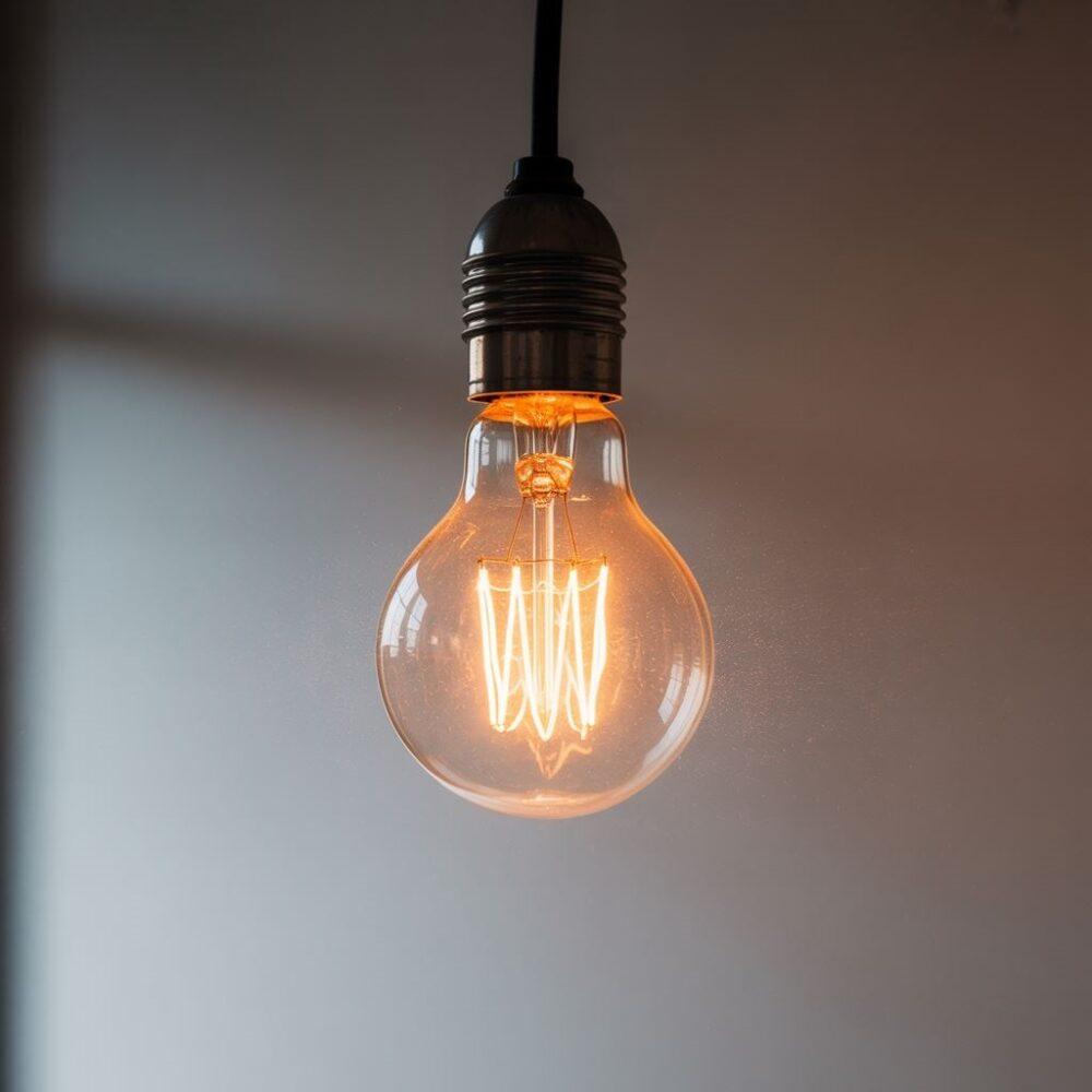 Jasna żarówka 100w