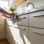 Miękka ściereczka i meble