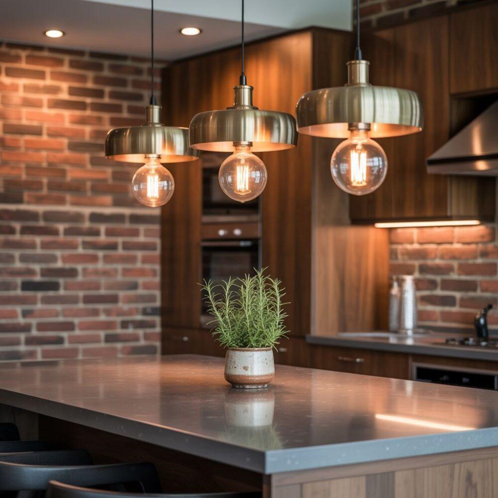 Nowoczesna lampa kuchenna