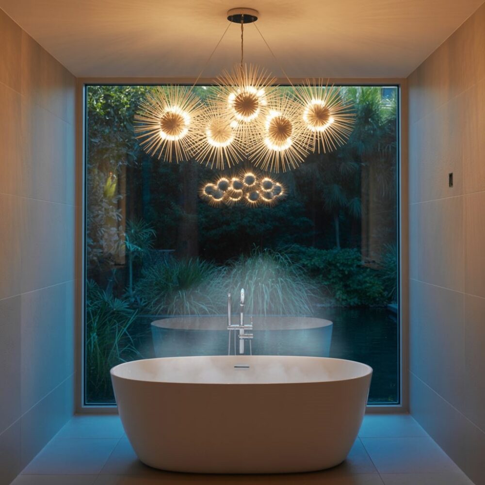 Nowoczesna lampa sufitowa