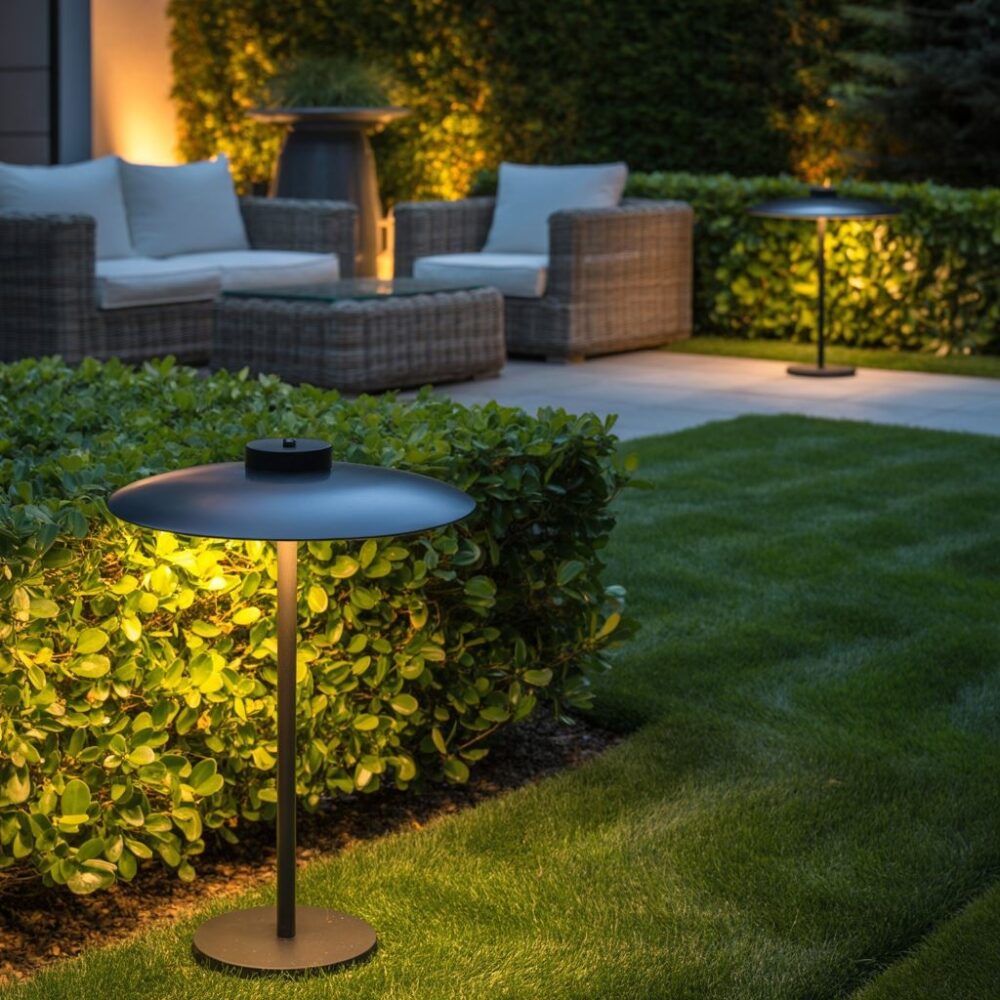 Nowoczesna lampa zewnętrzna