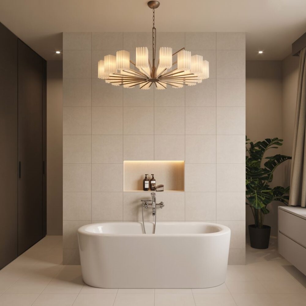 Oświetlenie łazienkowe