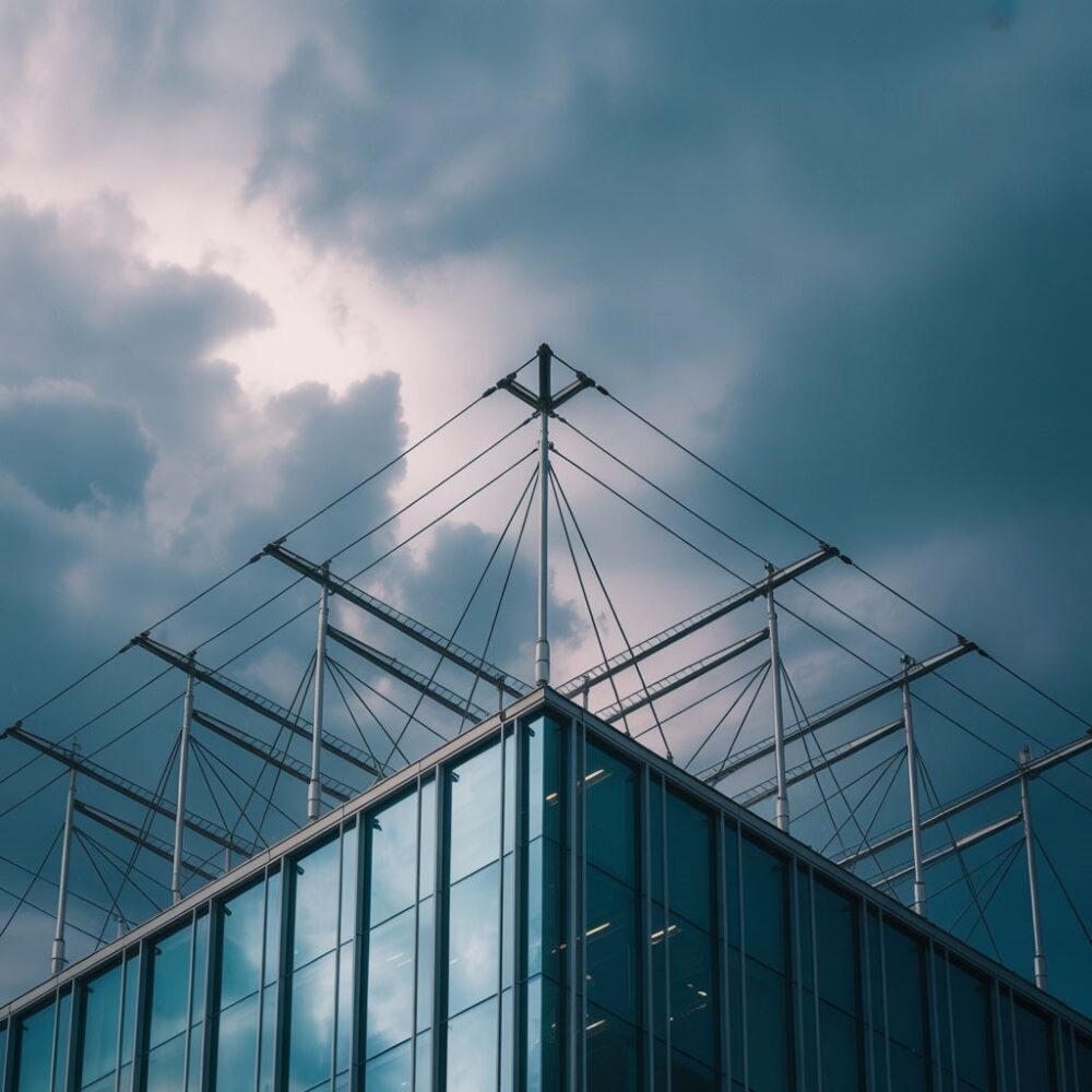 Piorunochron na dachu