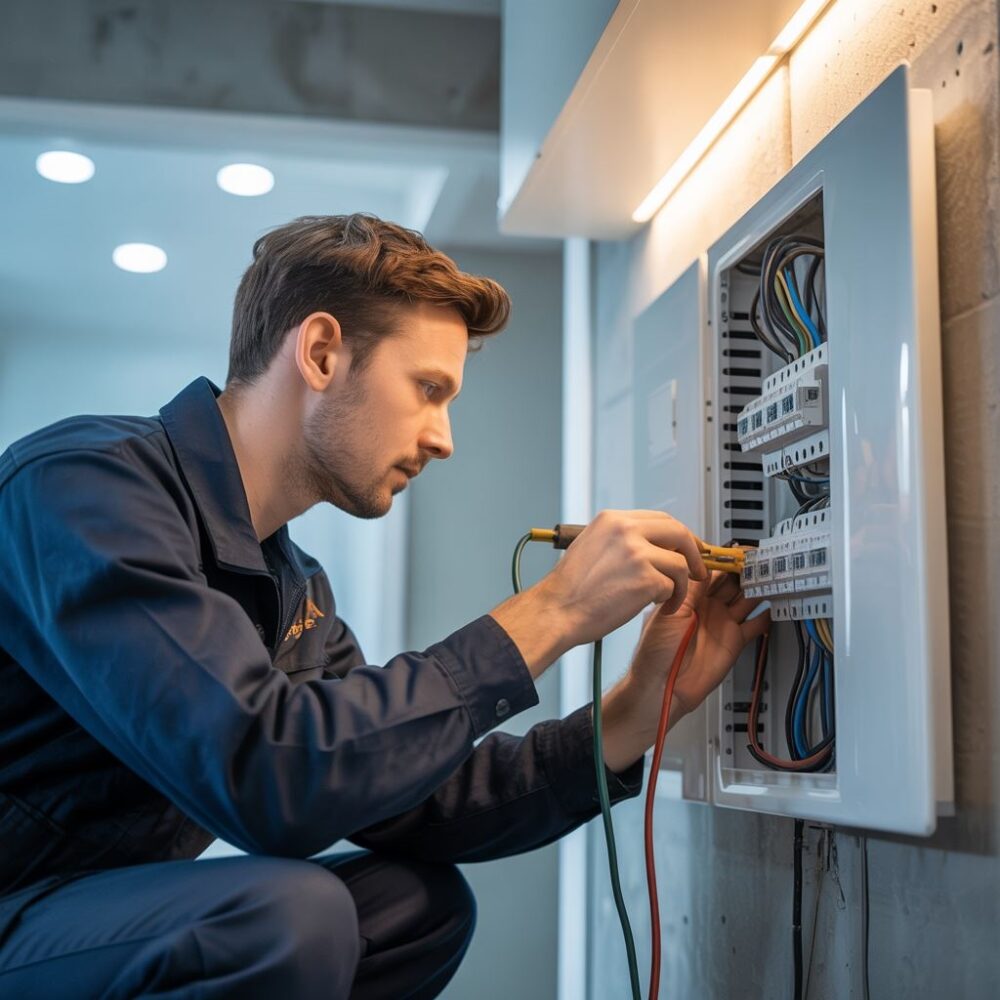 Podłączanie rozdzielnicy elektrycznej