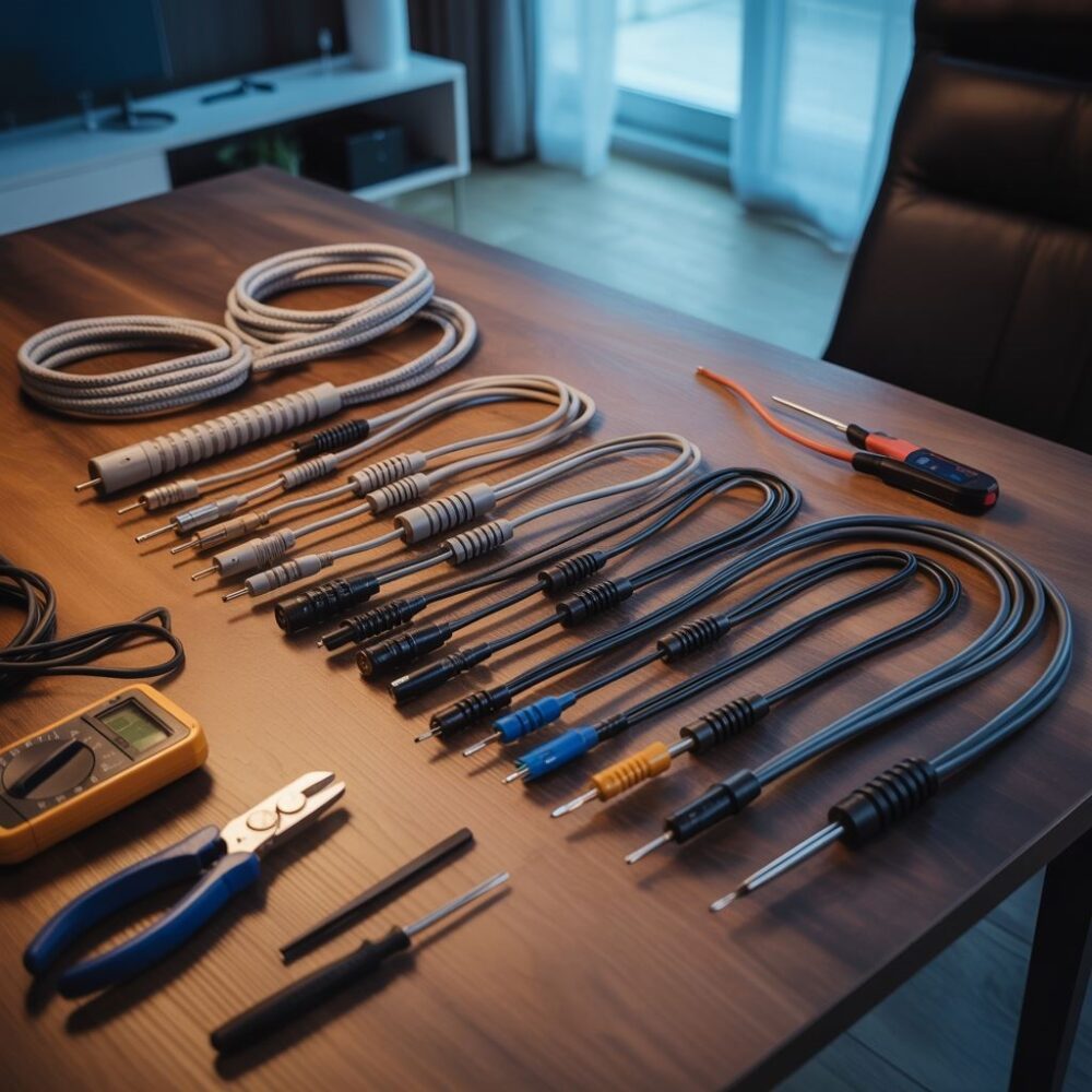 Typy przewodów domofonowych