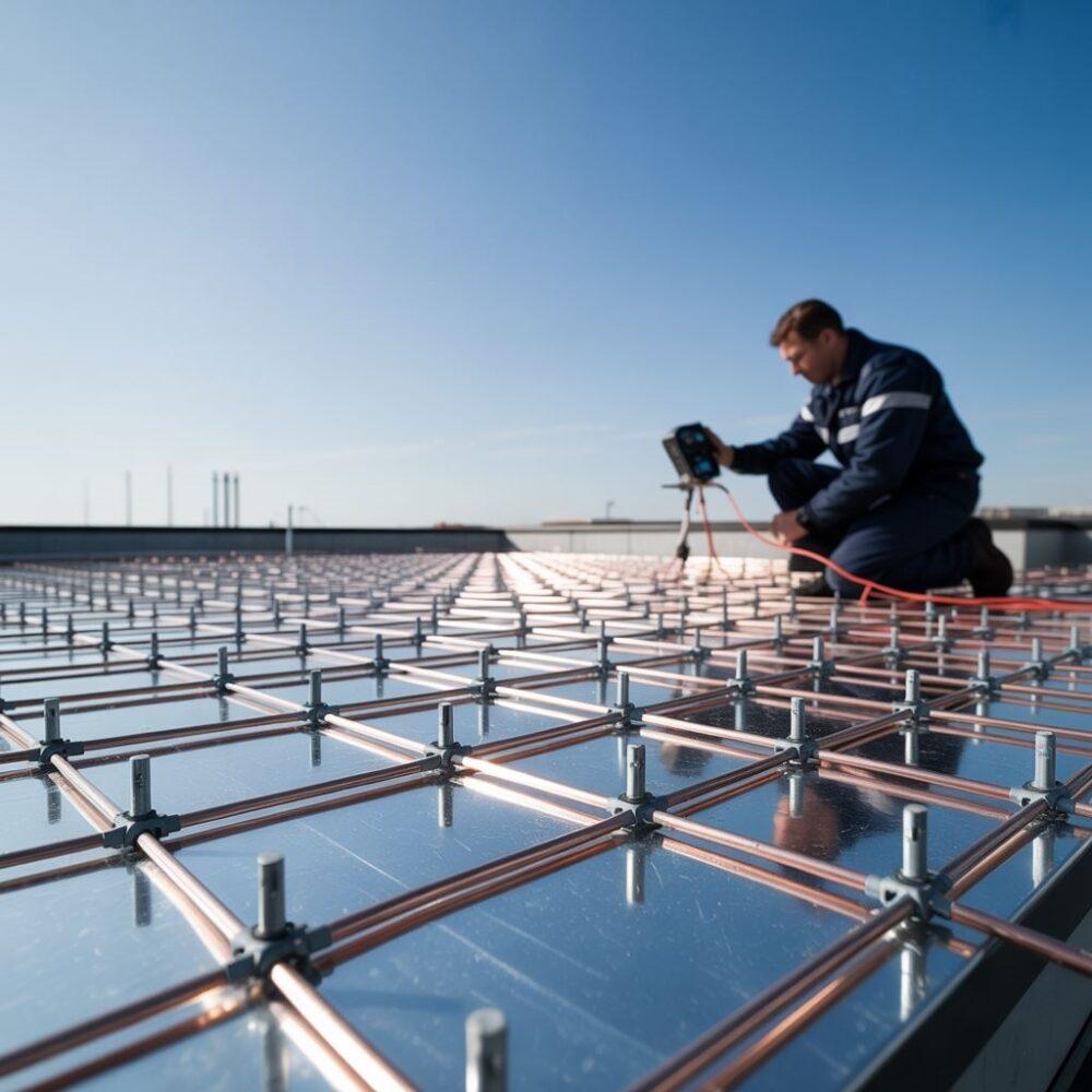 Uziemienie instalacji odgromowej