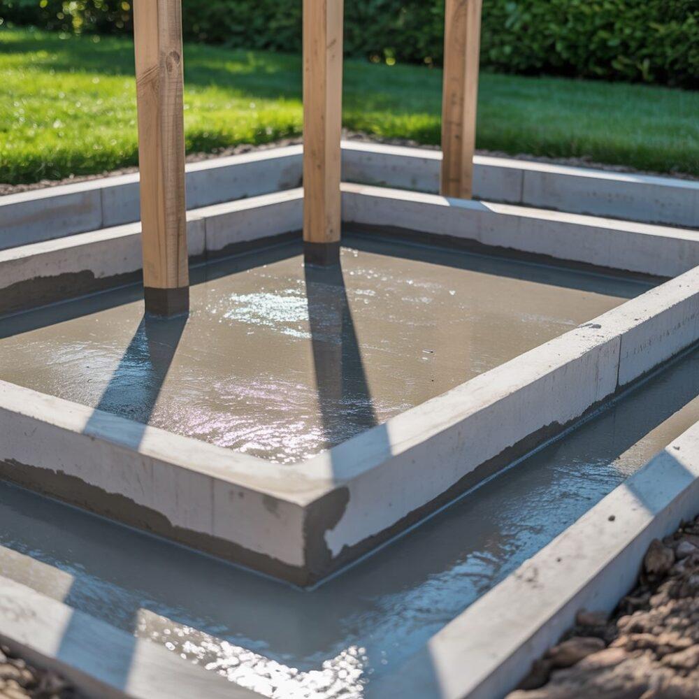 fundament pod ogrodzenie