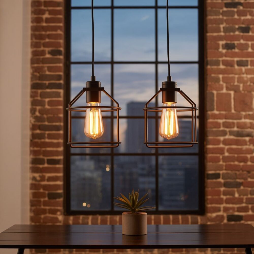 industrialne oświetlenie sufitowe