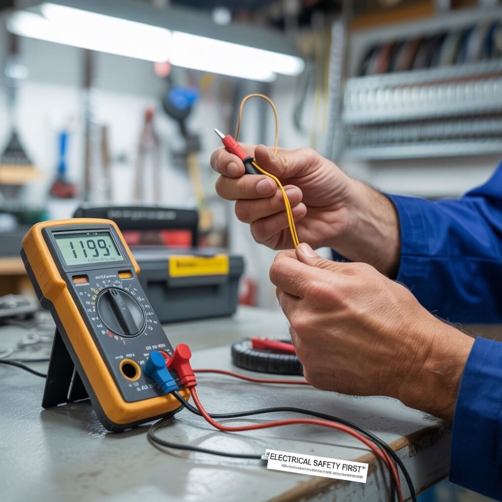 kontrola przewodu elektrycznego