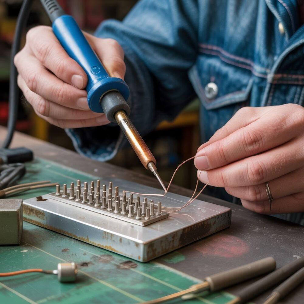 lutowanie przewodów