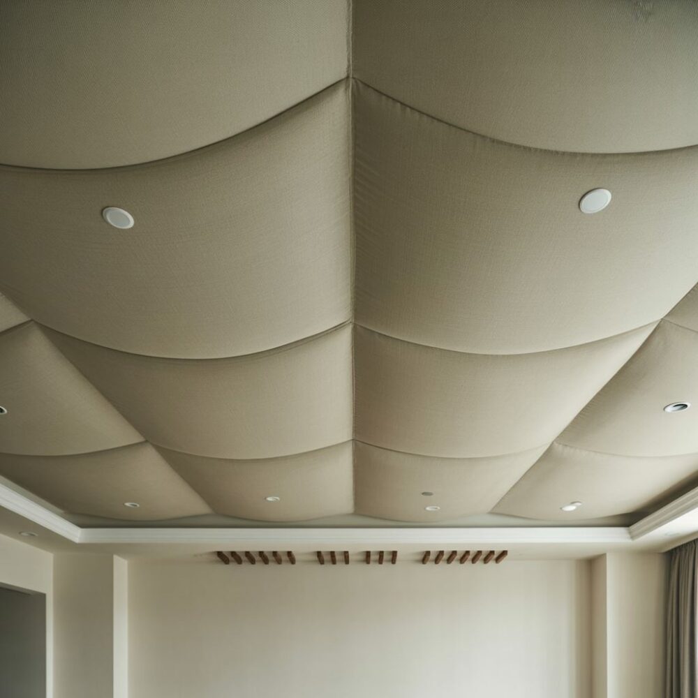 minimalistyczny sufit