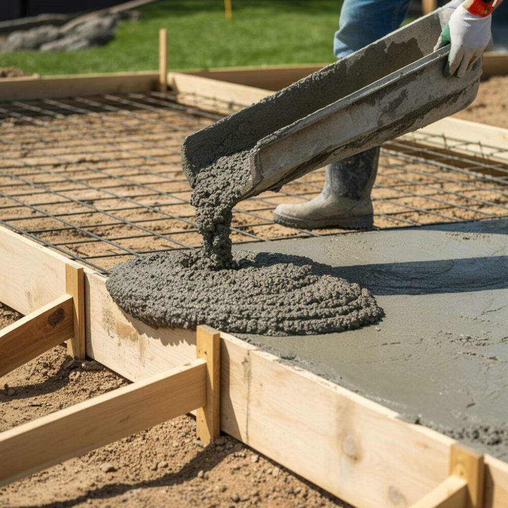 narzędzia do betonu ogrodowego