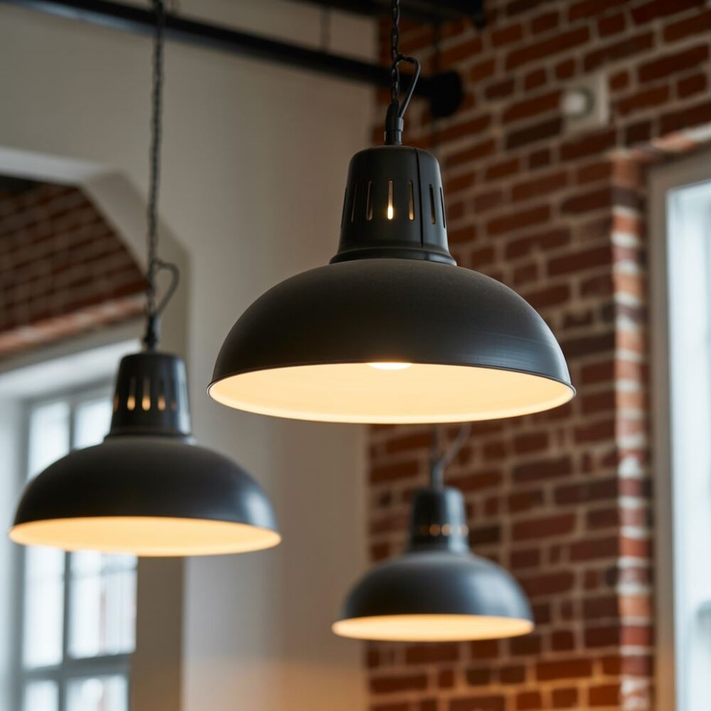 nowoczesna lampa w stylu loft