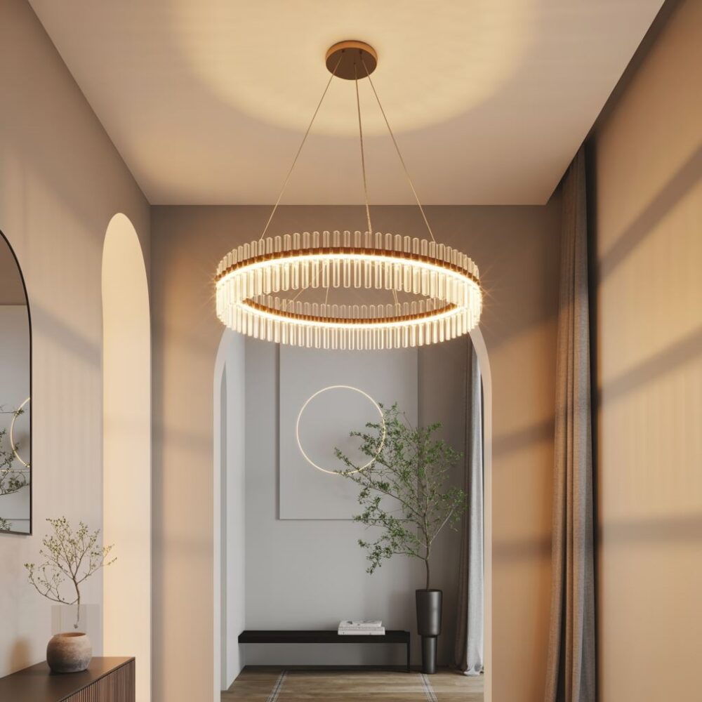 nowoczesny żyrandol