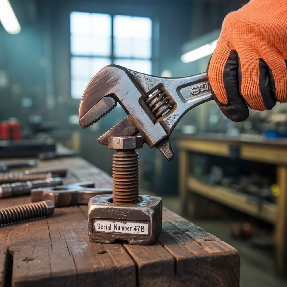 odkręcanie śruby narzędziem