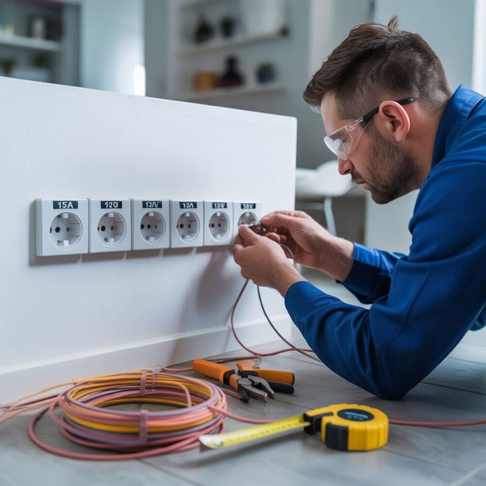 okablowanie szeregowe