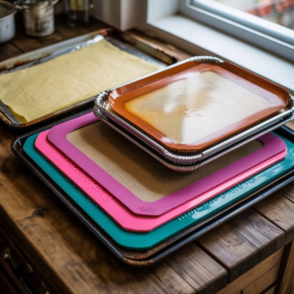 oprószona mąką powierzchnia