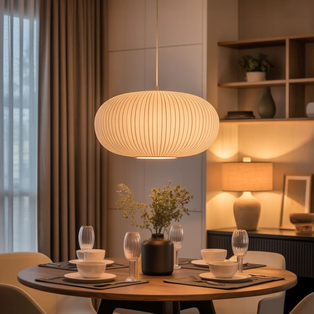 optymalna wysokość lampy