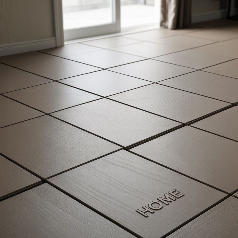 panele winylowe w salonie