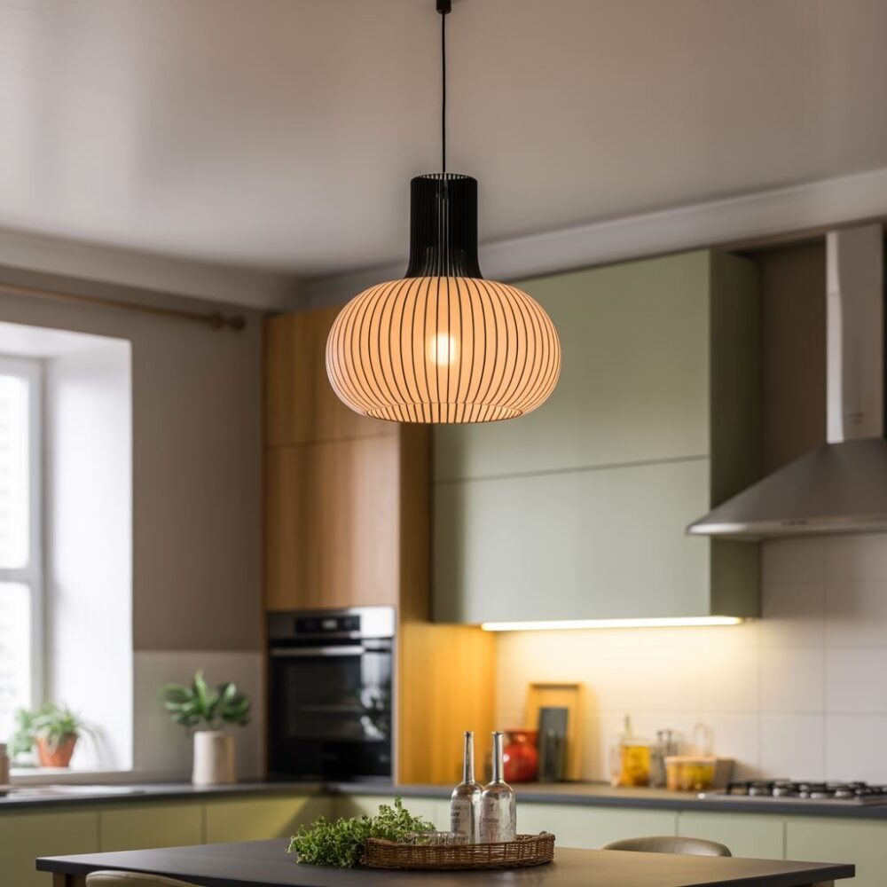 pendant lampa nad wyspą