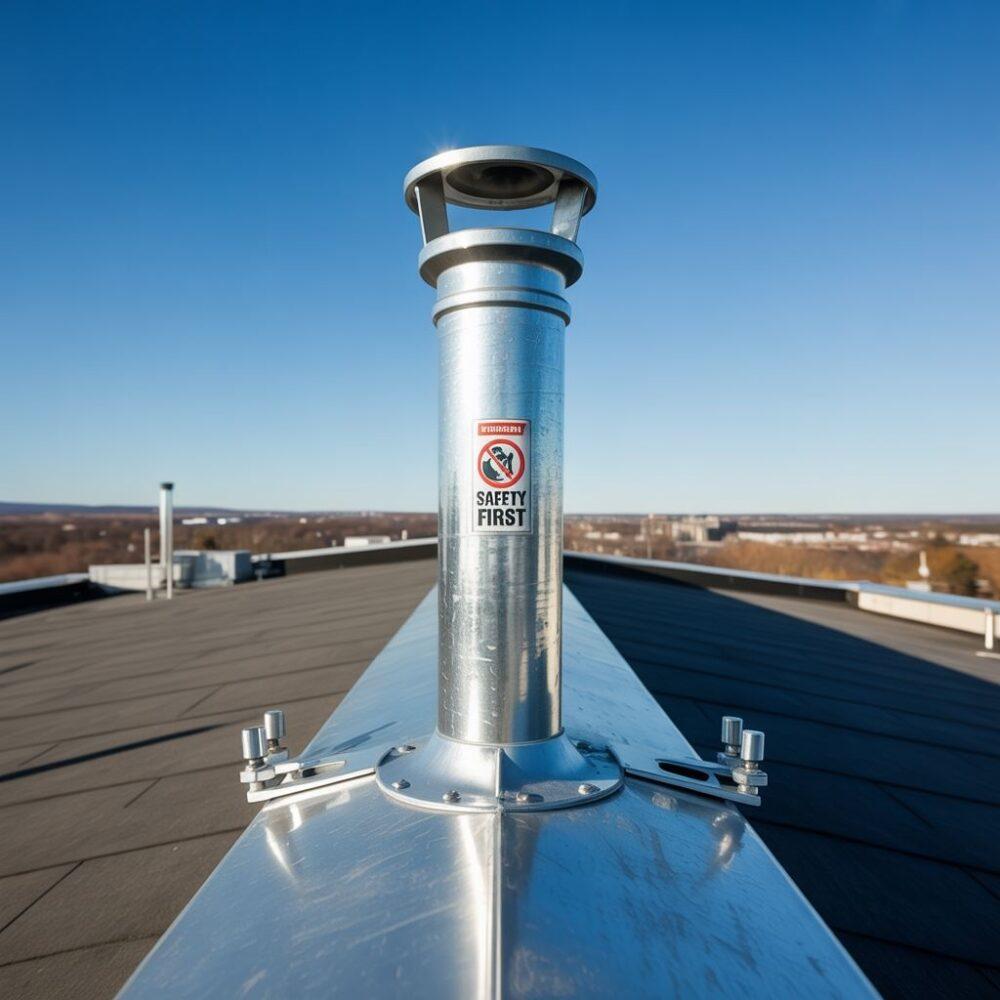 piorunochron na dachu