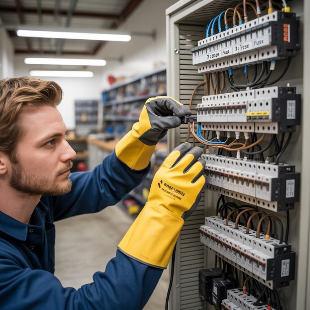 podłączanie bezpiecznika trójfazowego