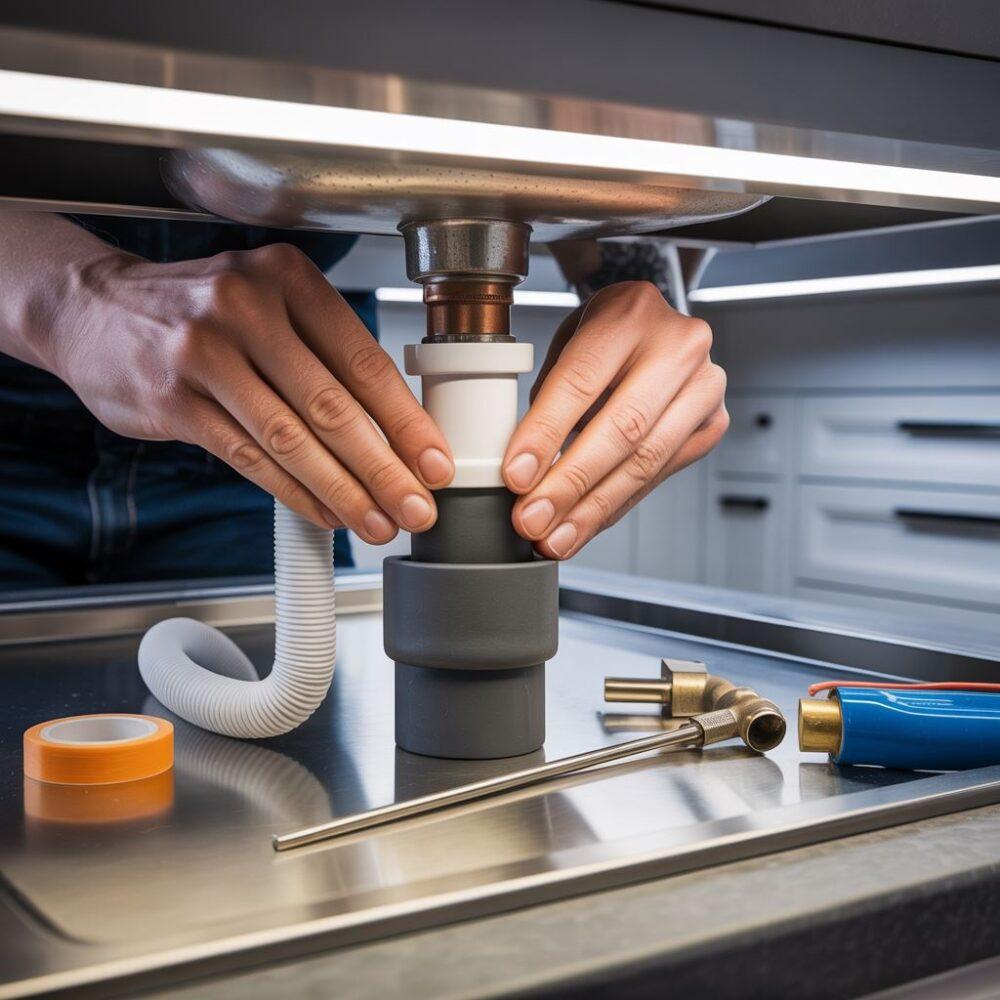 podłączenie syfonu do odpływu