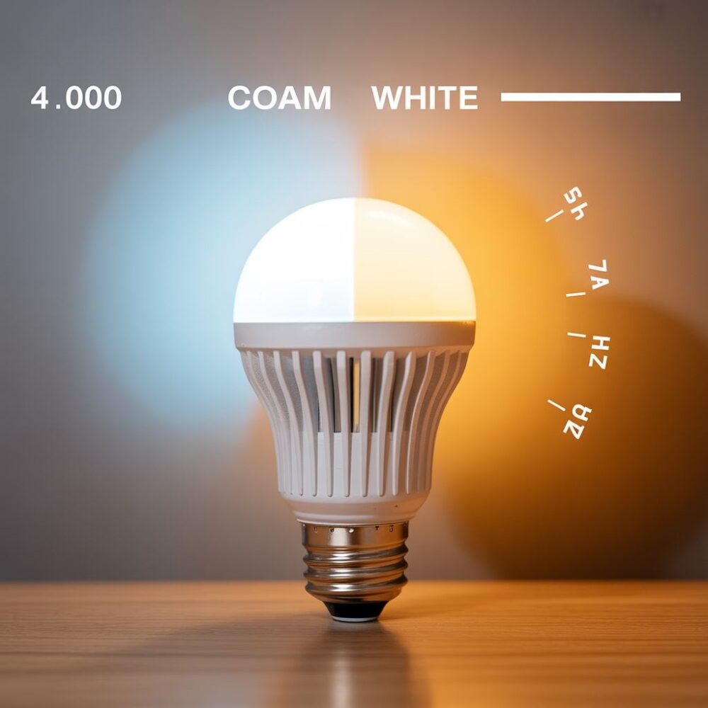 porównanie temperatur barwowych