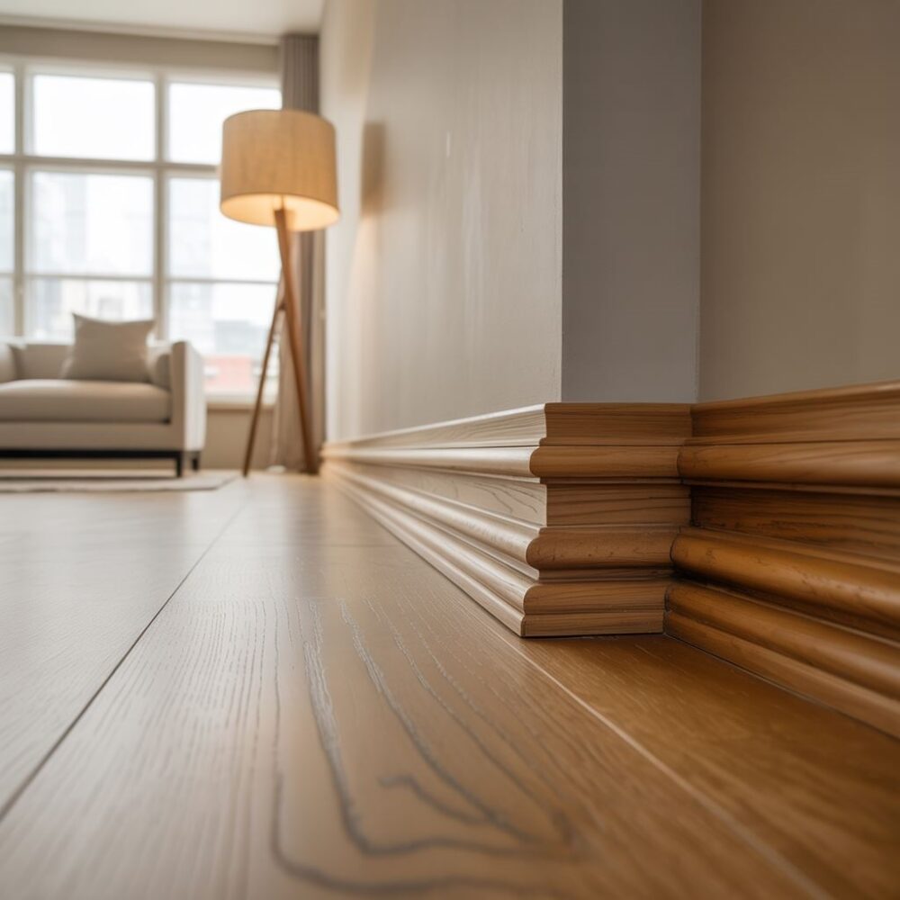 przykładowe listwy przy ścianie