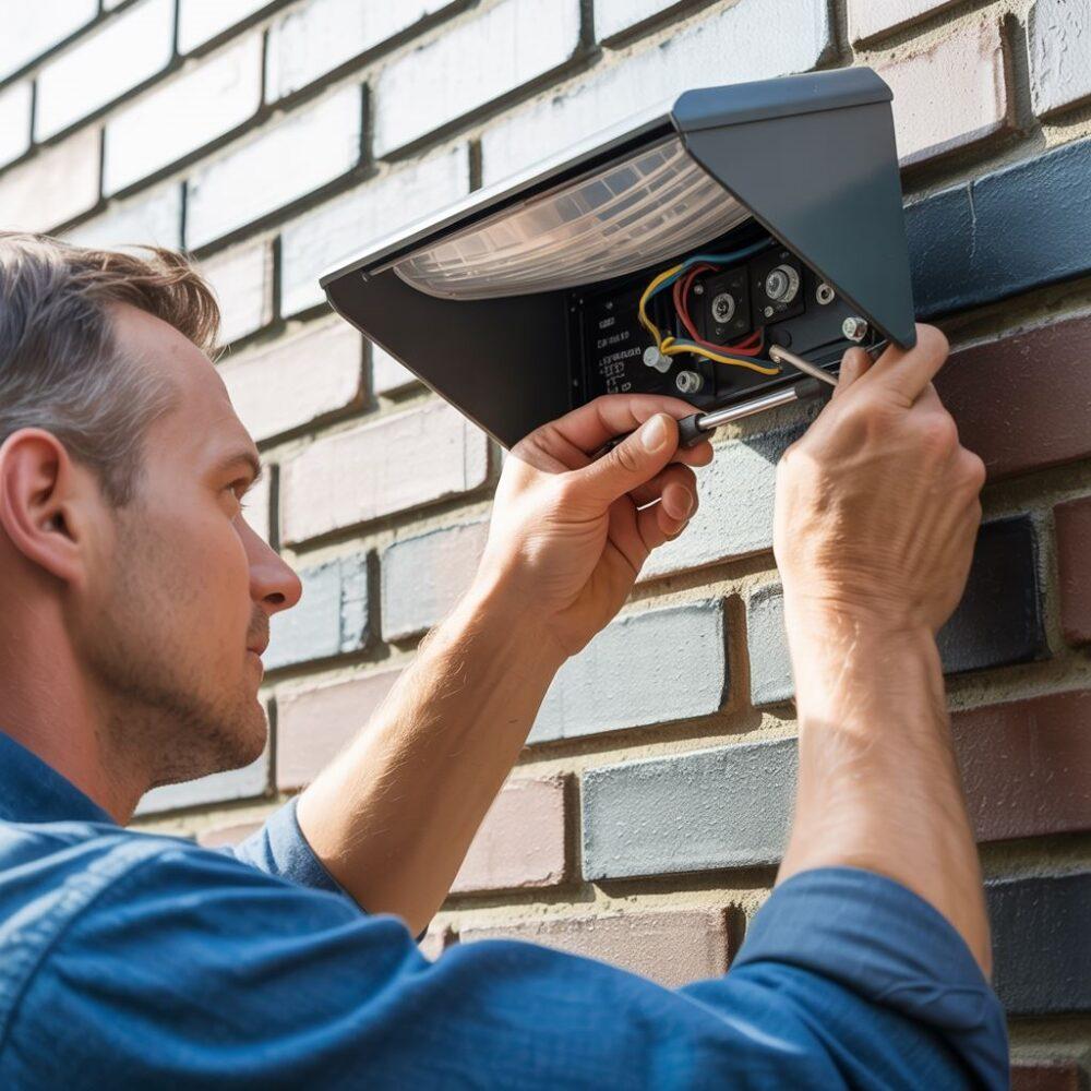 regulacja oświetlenia z czujnikiem