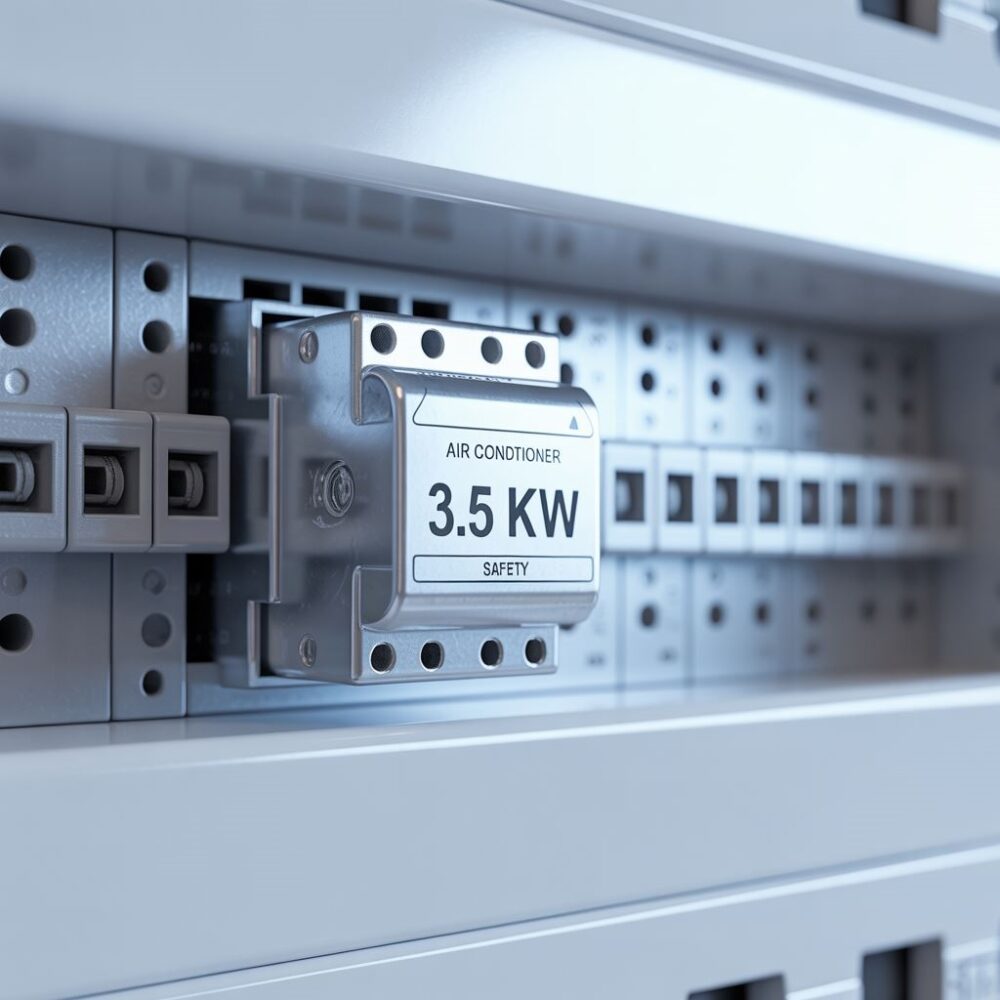 skrzynka bezpieczników klimatyzatora