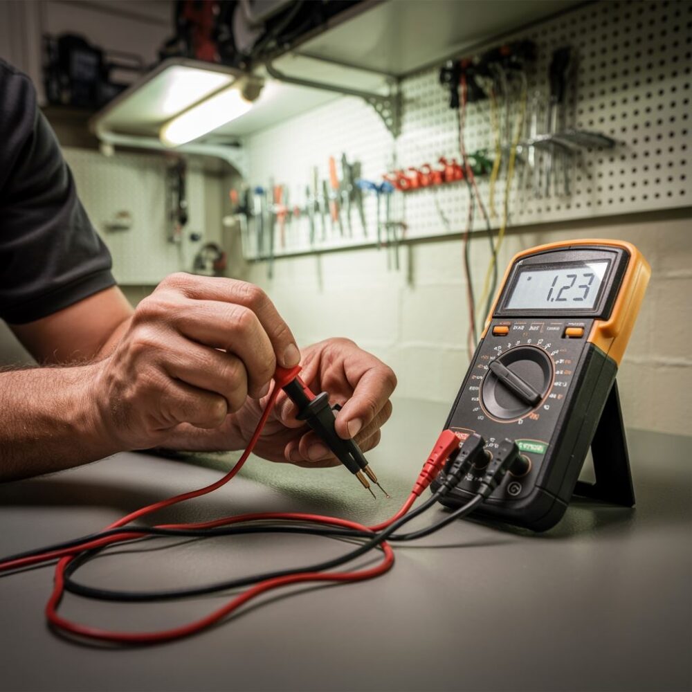 sprawdzanie kabla testerem