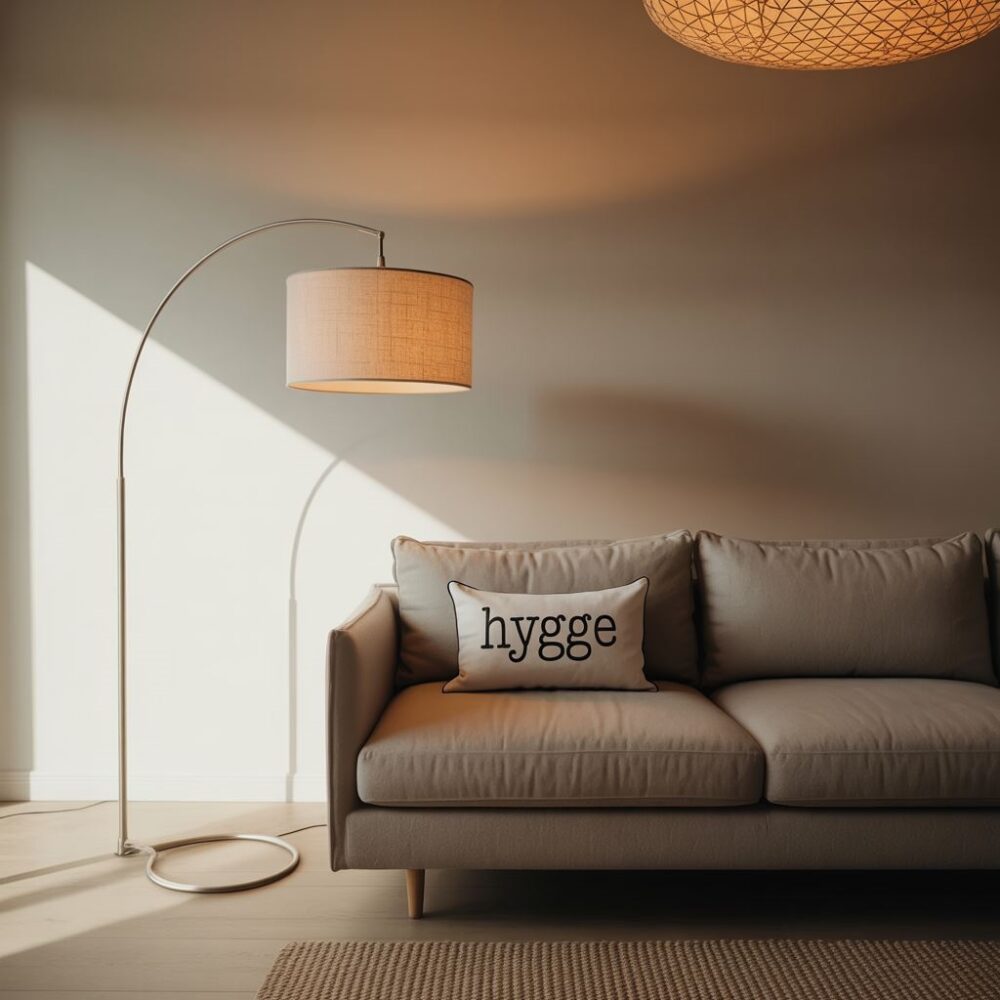 stylowe oświetlenie pokoju dziennego