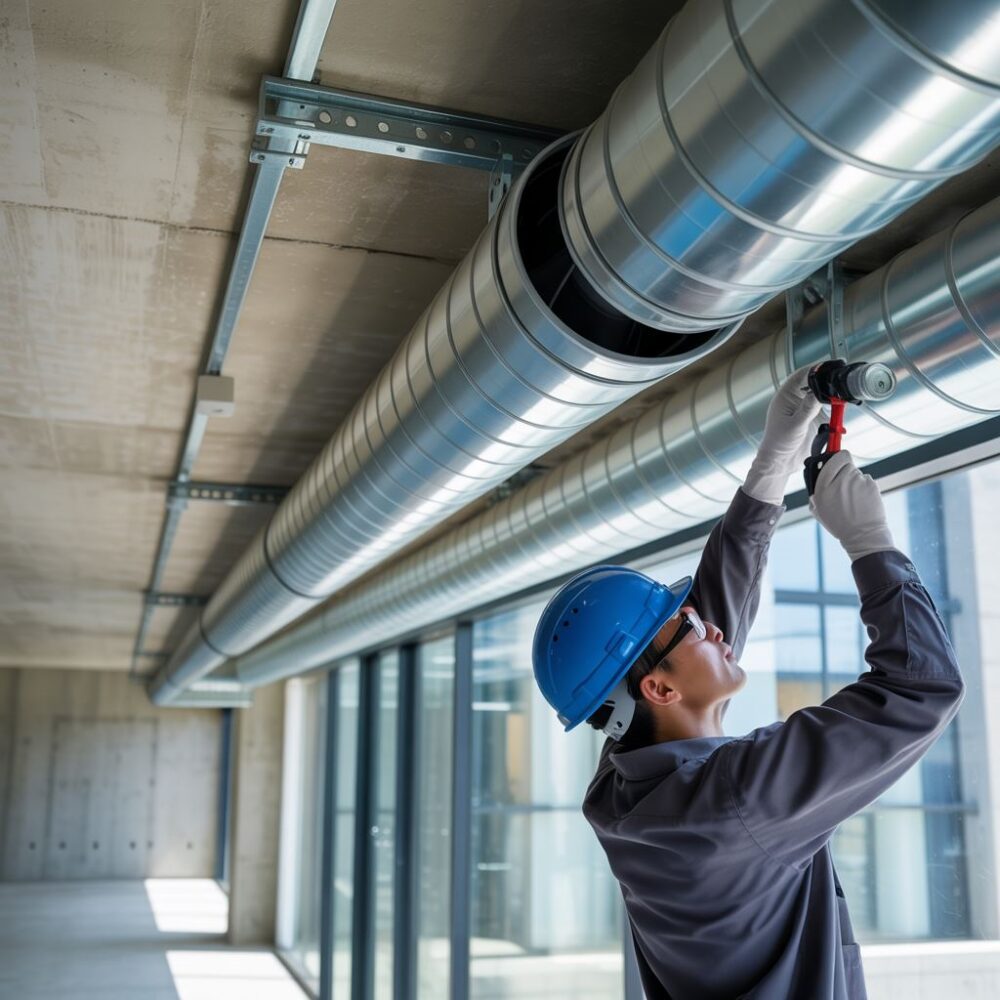 systemy wentylacyjne w budynku