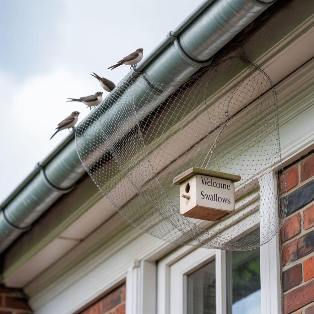 taśmy odblaskowe odstraszające jaskółki