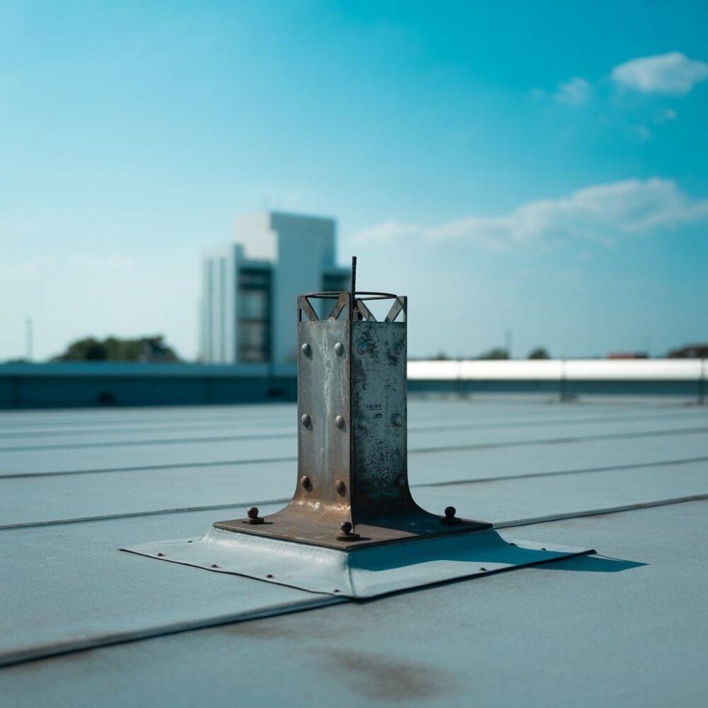 uchwyt odgromowy na dachu