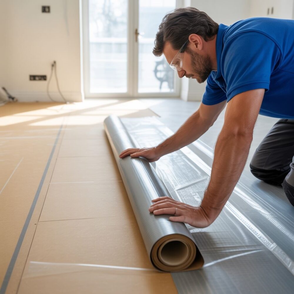 warstwy podłogi winylowej