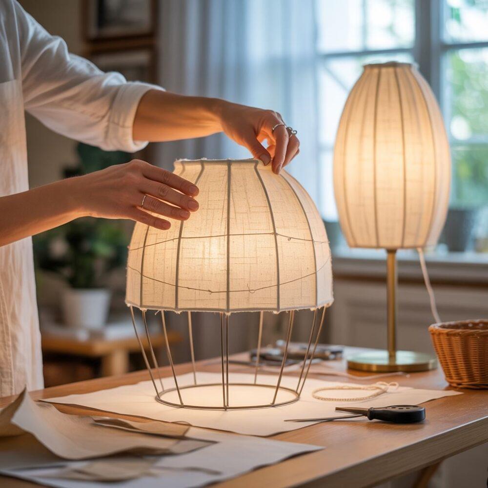 warsztat DIY abażur