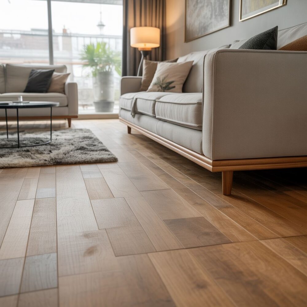 wybór listew w salonie