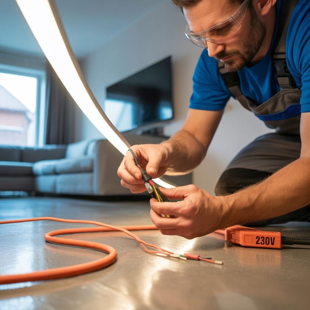 złącza przewodu led